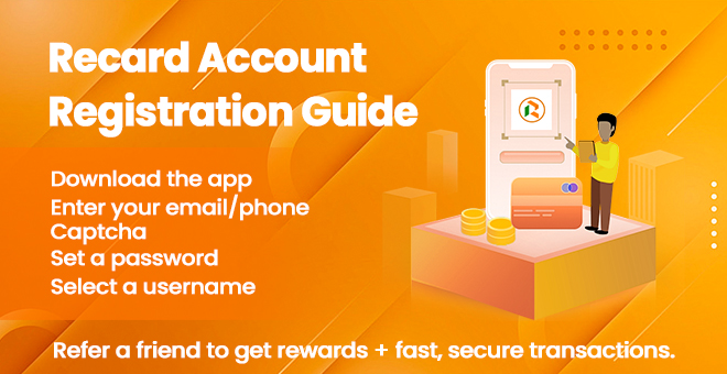 How to Register an Account on the Recard Gift Card Trading Platform