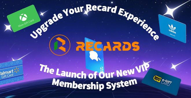 Upgrade your Recard experience. The brand-new VIP membership system is now available-1748222529386