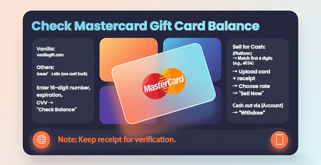 How to Check a Mastercard Gift Card Balance