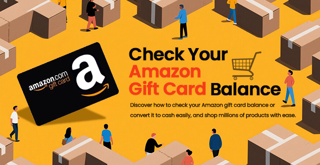 How to Check an Amazon Gift Card Balance