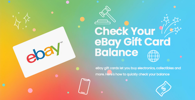 How to Check an eBay Gift Card Balance